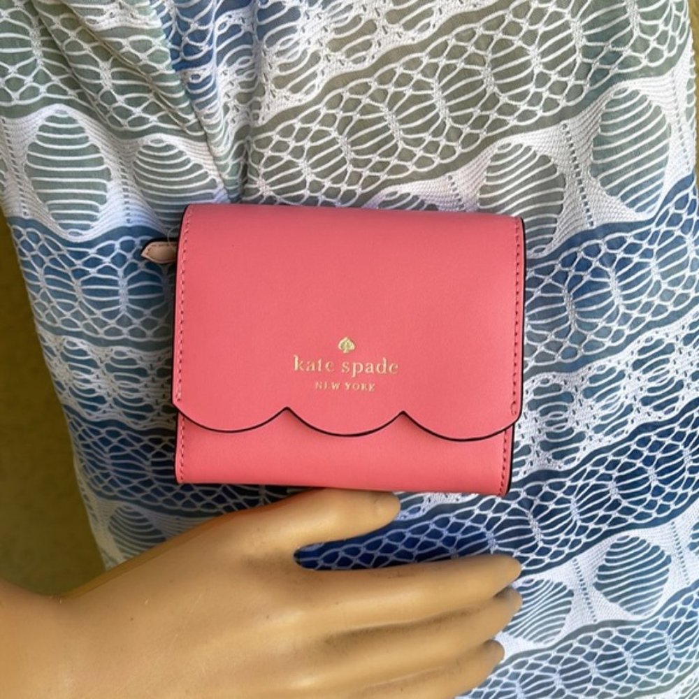 Kate Spade Gemma Small Flap Wallet Pink - Picture 14 of 15